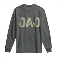 Gun Lover Dad Long Sleeve Shirt Funny Hunter Dad Fathers Day Gift