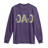 Gun Lover Dad Long Sleeve Shirt Funny Hunter Dad Fathers Day Gift