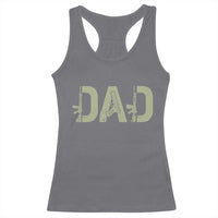 Gun Lover Dad Racerback Tank Top Funny Hunter Dad Fathers Day Gift
