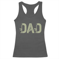 Gun Lover Dad Racerback Tank Top Funny Hunter Dad Fathers Day Gift