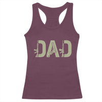 Gun Lover Dad Racerback Tank Top Funny Hunter Dad Fathers Day Gift