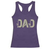 Gun Lover Dad Racerback Tank Top Funny Hunter Dad Fathers Day Gift
