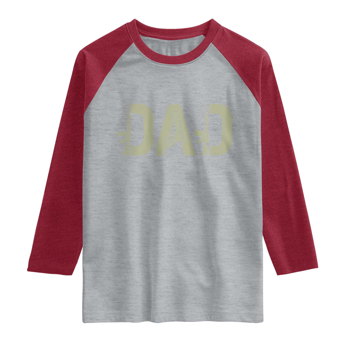Gun Lover Dad Raglan Shirt Funny Hunter Dad Fathers Day Gift