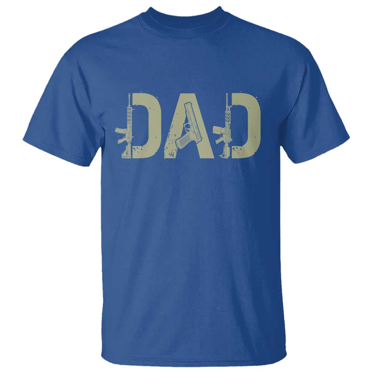 Gun Lover Dad T Shirt Funny Hunter Dad Fathers Day Gift