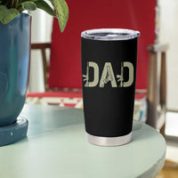Gun Lover Dad Tumbler Cup Funny Hunter Dad Fathers Day Gift