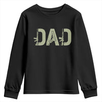 Gun Lover Dad Youth Sweatshirt Funny Hunter Dad Fathers Day Gift