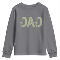 Gun Lover Dad Youth Sweatshirt Funny Hunter Dad Fathers Day Gift