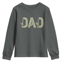 Gun Lover Dad Youth Sweatshirt Funny Hunter Dad Fathers Day Gift