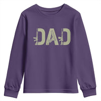 Gun Lover Dad Youth Sweatshirt Funny Hunter Dad Fathers Day Gift
