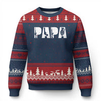Proud Hunter Dad Ugly Christmas Sweater Funny Hunting Lifestyle Fathers Day Gift
