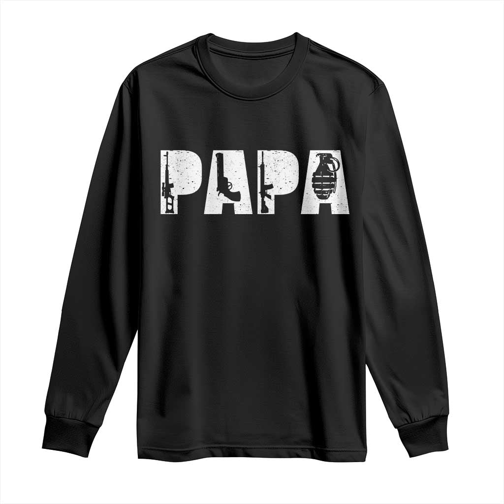Proud Hunter Dad Long Sleeve Shirt Funny Hunting Lifestyle Fathers Day Gift