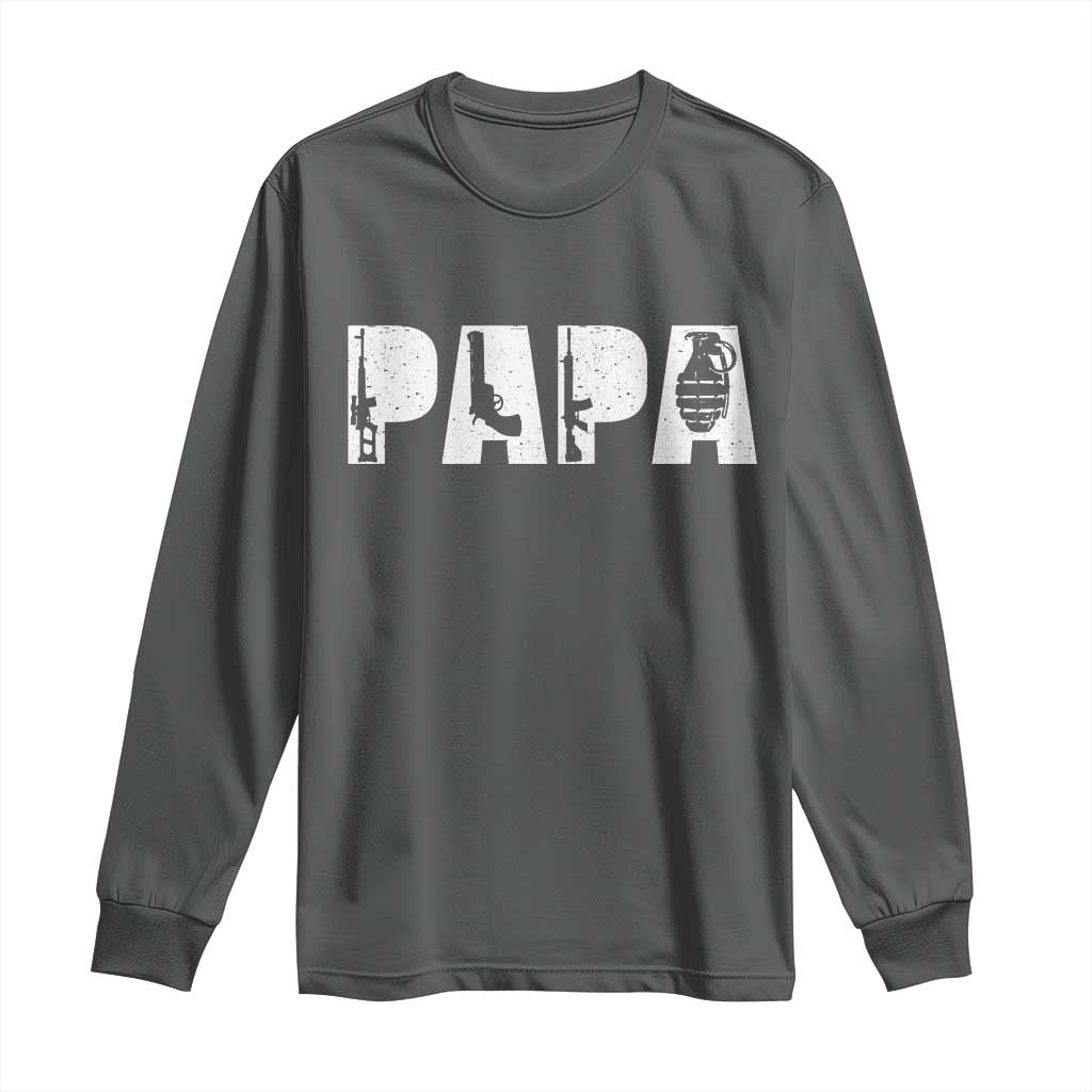 Proud Hunter Dad Long Sleeve Shirt Funny Hunting Lifestyle Fathers Day Gift