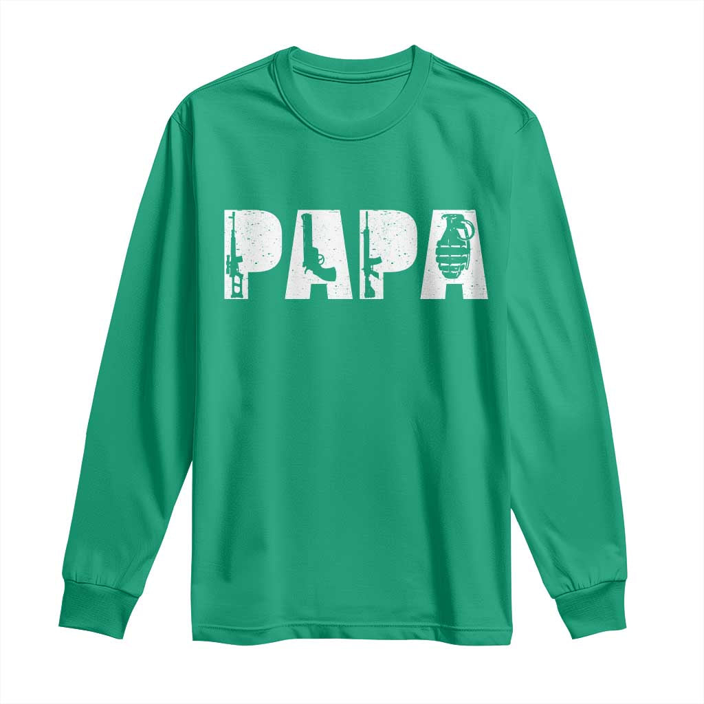 Proud Hunter Dad Long Sleeve Shirt Funny Hunting Lifestyle Fathers Day Gift