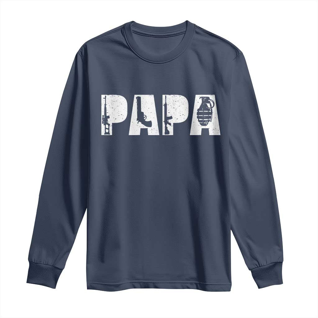 Proud Hunter Dad Long Sleeve Shirt Funny Hunting Lifestyle Fathers Day Gift