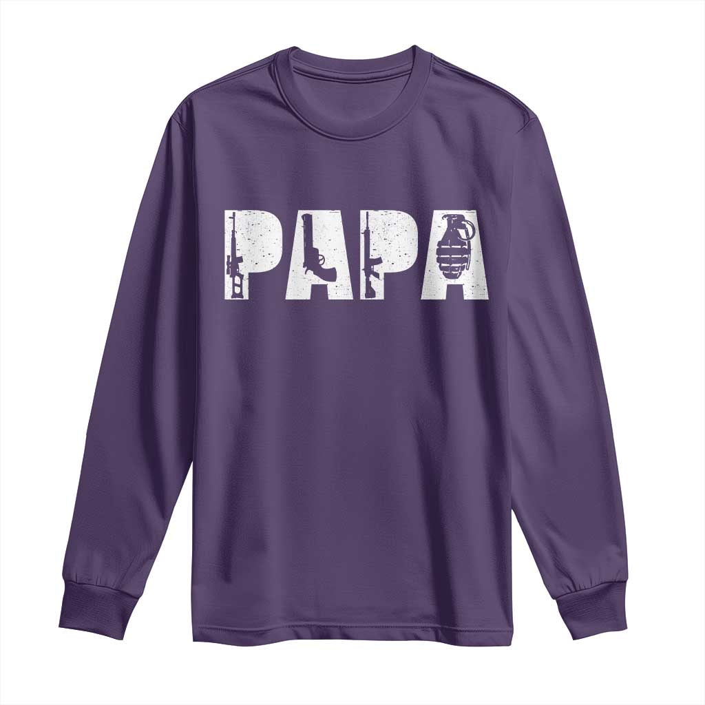 Proud Hunter Dad Long Sleeve Shirt Funny Hunting Lifestyle Fathers Day Gift