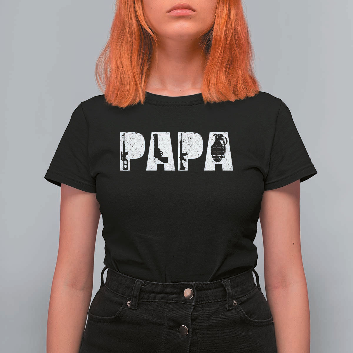 Proud Hunter Dad T Shirt For Women Funny Hunting Lifestyle Fathers Day Gift