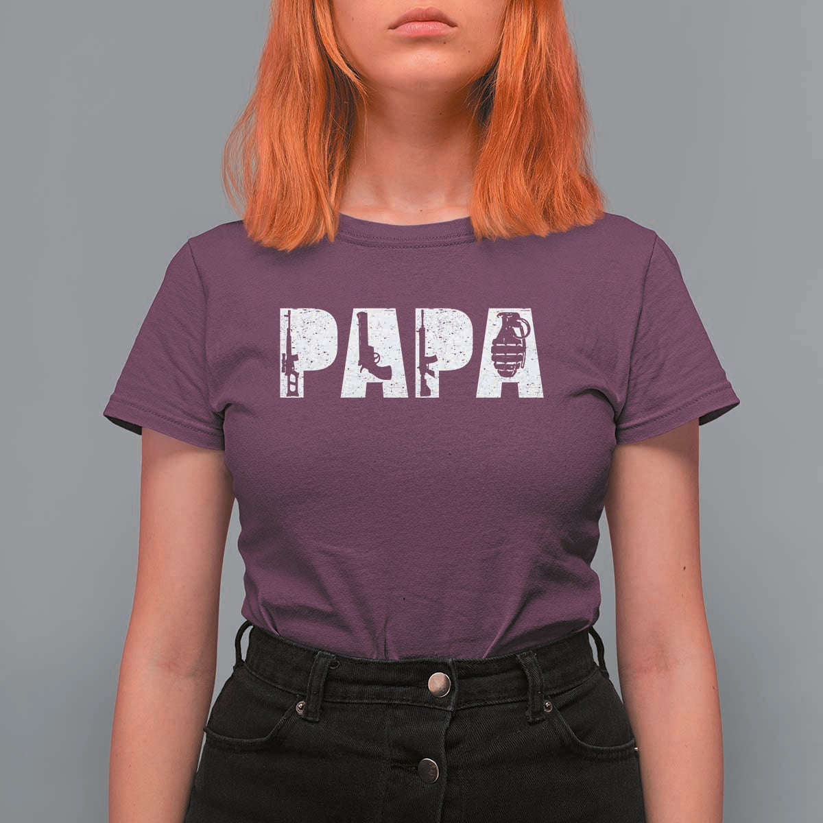 Proud Hunter Dad T Shirt For Women Funny Hunting Lifestyle Fathers Day Gift