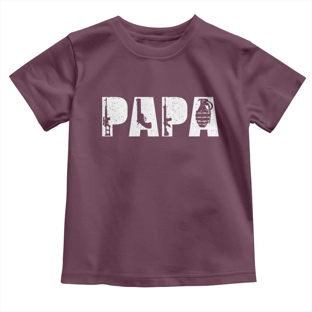 Proud Hunter Dad Toddler T Shirt Funny Hunting Lifestyle Fathers Day Gift
