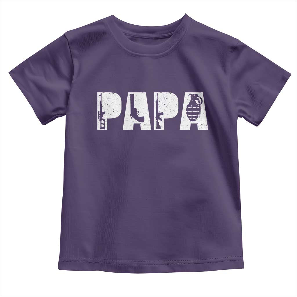 Proud Hunter Dad Toddler T Shirt Funny Hunting Lifestyle Fathers Day Gift