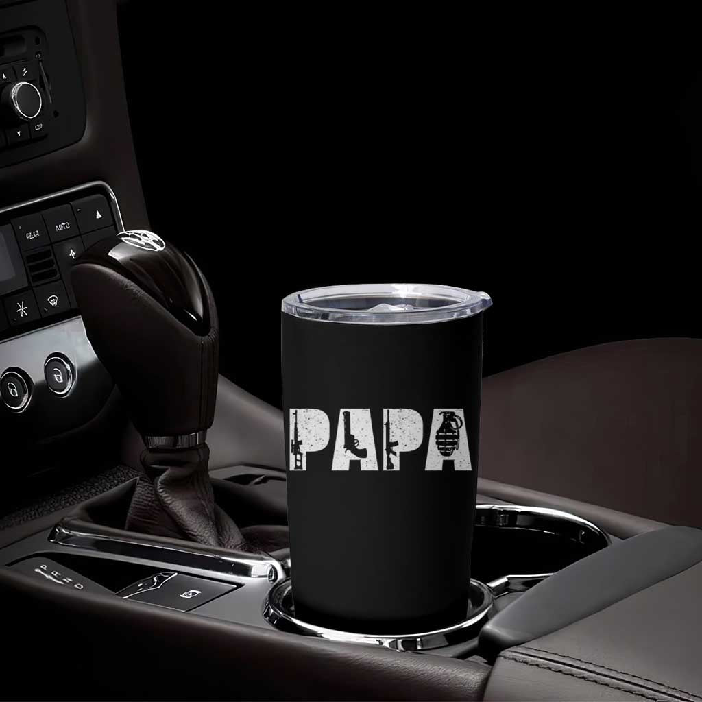 Proud Hunter Dad Tumbler Cup Funny Hunting Lifestyle Fathers Day Gift