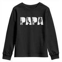 Proud Hunter Dad Youth Sweatshirt Funny Hunting Lifestyle Fathers Day Gift