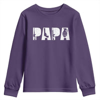 Proud Hunter Dad Youth Sweatshirt Funny Hunting Lifestyle Fathers Day Gift