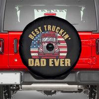 Best Truckin Dad Ever Spare Tire Cover Funny Driver Fathers Day Gift