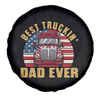 Best Truckin Dad Ever Spare Tire Cover Funny Driver Fathers Day Gift