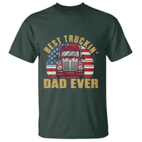 Best Truckin Dad Ever T Shirt Funny Driver Fathers Day Gift