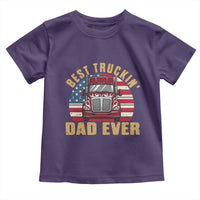Best Truckin Dad Ever Toddler T Shirt Funny Driver Fathers Day Gift