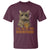 Funny Cat Bourbon Lover T Shirt I Will Be In The Backyard Cigar Meme - Wonder Print Shop