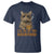 Funny Cat Bourbon Lover T Shirt I Will Be In The Backyard Cigar Meme - Wonder Print Shop