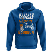 Weekend Forecast Cigars And Bourbon Hoodie Gift For Women - Wonder Print Shop