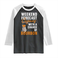 Weekend Forecast Cigars And Bourbon Raglan Shirt Gift For Women - Wonder Print Shop
