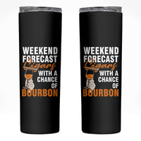 Weekend Forecast Cigars And Bourbon Skinny Tumbler Gift For Women