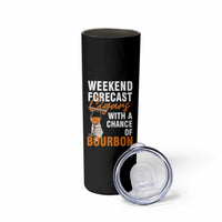 Weekend Forecast Cigars And Bourbon Skinny Tumbler Gift For Women