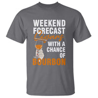 Weekend Forecast Cigars And Bourbon T Shirt Gift For Women - Wonder Print Shop