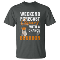 Weekend Forecast Cigars And Bourbon T Shirt Gift For Women - Wonder Print Shop