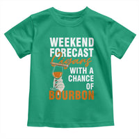 Weekend Forecast Cigars And Bourbon Toddler T Shirt Gift For Women - Wonder Print Shop