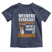 Weekend Forecast Cigars And Bourbon Toddler T Shirt Gift For Women - Wonder Print Shop