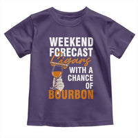 Weekend Forecast Cigars And Bourbon Toddler T Shirt Gift For Women - Wonder Print Shop