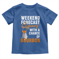 Weekend Forecast Cigars And Bourbon Toddler T Shirt Gift For Women - Wonder Print Shop