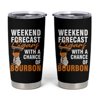 Weekend Forecast Cigars And Bourbon Tumbler Cup Gift For Women