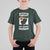 Funny Cat Drinking T Shirt For Kid Weekend Forecast 100% Chance Of Bourbon - Wonder Print Shop