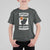 Funny Cat Drinking T Shirt For Kid Weekend Forecast 100% Chance Of Bourbon - Wonder Print Shop