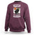 Funny Cat Drinking Sweatshirt Weekend Forecast 100% Chance Of Bourbon - Wonder Print Shop