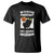Funny Cat Drinking T Shirt Weekend Forecast 100% Chance Of Bourbon - Wonder Print Shop