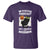 Funny Cat Drinking T Shirt Weekend Forecast 100% Chance Of Bourbon - Wonder Print Shop