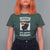 Funny Cat Drinking T Shirt For Women Weekend Forecast 100% Chance Of Bourbon - Wonder Print Shop
