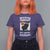 Funny Cat Drinking T Shirt For Women Weekend Forecast 100% Chance Of Bourbon - Wonder Print Shop